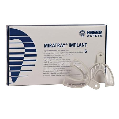 Miratray implant lžíce sada 6 ks