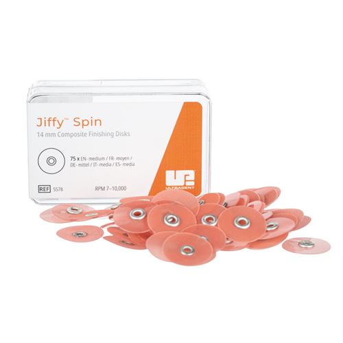 Jiffy Spin Disk střední 14mm 75 ks