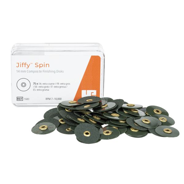 Jiffy Spin Disk extra hrubý 14mm 75 ks