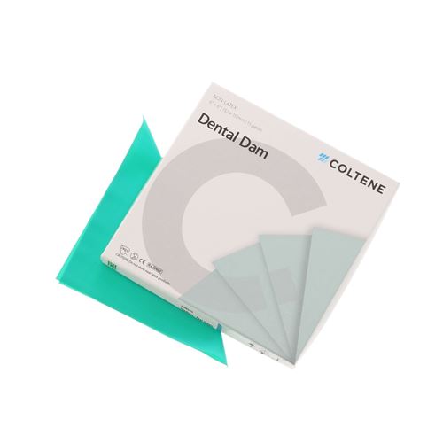 Hygenic Dental Dam bez latexu střední zelené 152x152mm, 15 ks