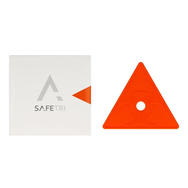 SafeTri bezpečnostní destička pro KARP.jehly oranžová 3ks