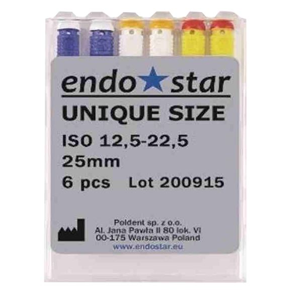 Endostar Unique S-File 22,5/25mm, 6ks