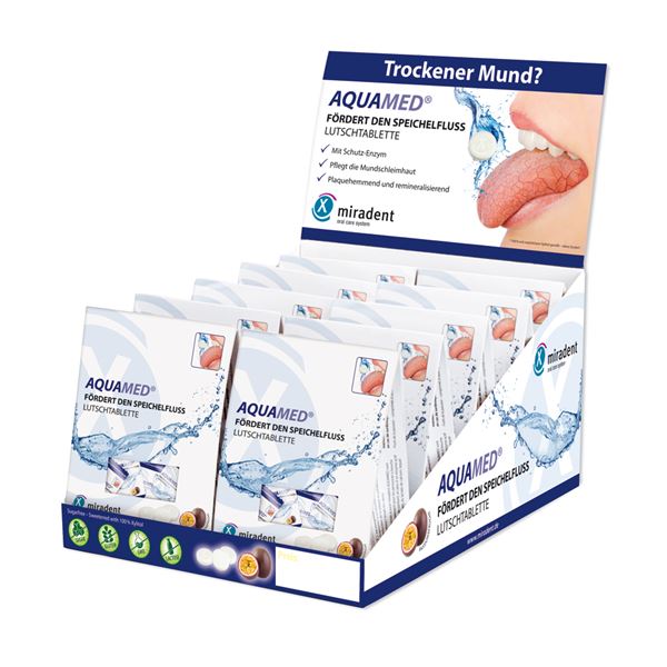 Miradent AquaMed pastilky 10 x 26 ks (Multipack)