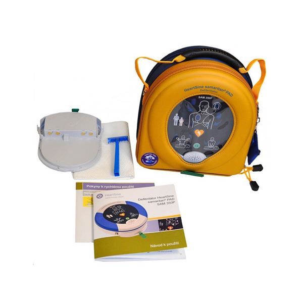 Defibrilátor AED HeartSine PAD 350P poloautomatický 